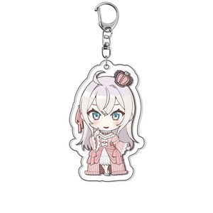 Anime Kuze Masachika Alisa Mikhailovna Kujou llaveros Alya a veces oculta sus sentimientos en bolso ruso colgante coche llavero - Product Image 4