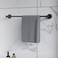 Ensemble d'accessoires de salle de bain chromés, kit d'accessoires de bain modernes pour hôtel et salle de douche domestique