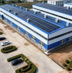 ورشة عمل هيكلية فولاذية صناعية من شركة ZHILIAN STEEL STRUCTURE مع رافعة علوية للورش والمصانع (موديل ZL0004) - Product Image 1