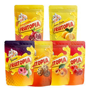 Ananas món tráng miệng Gummy Zip khóa túi tùy chỉnh 3.5 dứa vải thiều chuối xoài kẹo kem Blaze ăn được bao bì Mylar Túi - Product Image 2