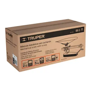 Báscula mecánica con cuchara, capacidad de 5 kg, TRUPER - Product Image 3