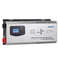 Onduleur solaire hybride 5KW 12V 110V 220V 48V MPPT avec télécommande et batterie externe