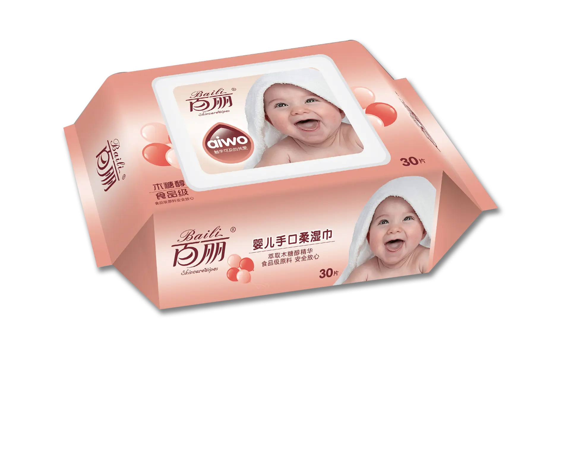 Soft baby skin cleaning tissue Free sample wholesale baby wipes