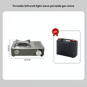 Réchaud à gaz infrarouge portable AZ01, réchaud de camping coupe-vent, cuisinière pliable pour une cuisson rapide, plage, pique-nique, randonnée, barbecue - Product Image 4