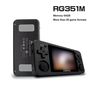 Console de jeu portable Anbernic <span class=keywords><strong>RG351M</strong></span> avec écran IPS de 3,5 pouces, 64 bits, 2500 jeux rétro classiques intégrés, console de jeu vidéo portable <span class=keywords><strong>RG351M</strong></span> - Product Image 6