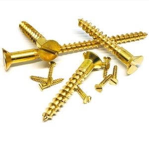 Legood สกรูเจาะไม้ทองเหลืองแบบ M2.5ครึ่งเดียวยาว12มม. ระบบการวัดแบบเจาะรู - Product Image 1