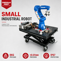 Lengan Robot Industri Kecil 6-sumbu yang Hemat Biaya, Beban Angkut 8kg, untuk Tugas Perakitan & Penanganan Material