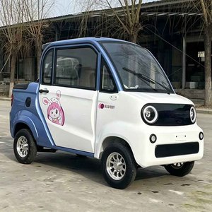Triciclo Eléctrico Mini para Adultos con Cabina, Triciclo de Carga con Cabina para Pasajeros y Carga, en Oferta - Product Image 6
