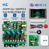 Placa de Circuito Impreso (PCB) para Cargador de Vehículos Eléctricos, API Abierta, SDK, MQTT, JSON, UART, Controlador de Carga de Vehículos Eléctricos Personalizado, Placa Base