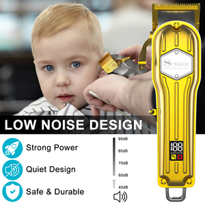 <span class=keywords><strong>SURKER</strong></span>-cortauñas LED con batería de litio, Afeitadora eléctrica recargable - Product Image 3