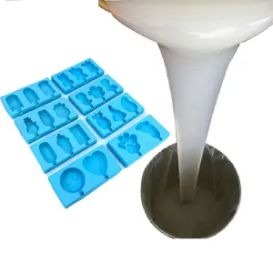 Жидкий силиконовый каучук для изготовления деталей, два компонента для пищевых инструментов и кухонной утвари