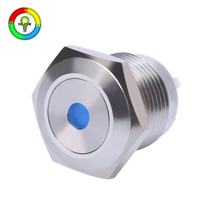 16mm 12-24V LED Illuminated 1NO Metal <strong>Push</strong> <strong>Button</strong> <strong>Switch</strong> for <strong>Car</strong> Dashboard Control Systems - Product Image 4