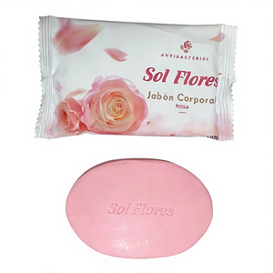Jabón de Baño con Extracto de Frutas Orgánicas Naturales <span class=keywords><strong>Sol</strong></span> Flores, Iluminador, Hidratante y Antibacteriano, Apto para Cuerpo y Rostro - Product Image 4