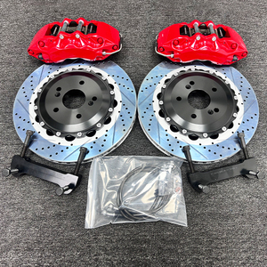 Étrier <span class=keywords><strong>de</strong></span> <span class=keywords><strong>frein</strong></span> forgé modifié pour la course CP9040 6 pistons, disque <span class=keywords><strong>de</strong></span> <span class=keywords><strong>frein</strong></span> en acier 380MM pour <span class=keywords><strong>Chrysler</strong></span> 300 <span class=keywords><strong>300C</strong></span> 200 Crossfire Voyager Pacifica - Product Image 2