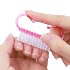 Griff Griff Nagel bürste Easy Carry Fingernagel Peeling Reinigungs bürsten für Zehen und Nägel Reiniger Pediküre Bürsten - Product Image 2