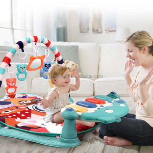 Multifunktionale Aktivitätsmatte zum Fabrikpreis: Spiel-, Schlaf- und Musikteppich mit Baby-Pedal-Klavier, Tier-Rassel und Krabbelmatte - Product Image 2