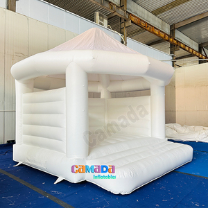 Castillo Inflable Blanco <span class=keywords><strong>de</strong></span> PVC Personalizado para Bodas, Niños y Adultos, para Fiestas y Eventos - Product Image 5