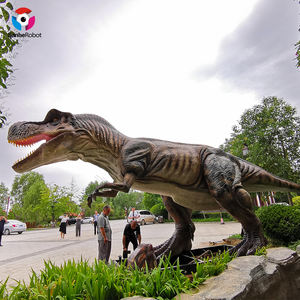 Statue de dinosaure <span class=keywords><strong>Indominus</strong></span> Rex grandeur nature modèle animatronique en caoutchouc de Silicone pour enfants parc d'attractions intérieur manèges parcs d'aventure - Product Image 2