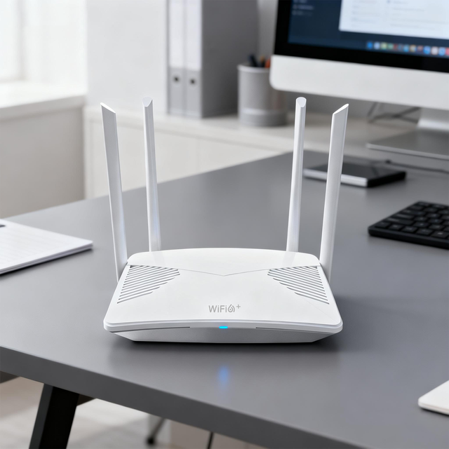 WiFi6 Dual Band Mesh Router  Support 4 External Antennas WAN Port 1800Mbps LAN WPS
