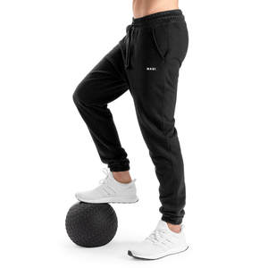 <span class=keywords><strong>Pantalones</strong></span> Casuales <span class=keywords><strong>para</strong></span> Hombre con Logotipo Personalizado, 100% Algodón, Corte Bajo, Pierna Ajustada, Cordón Extensible - Product Image 4