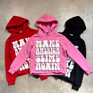 Novedades 2026: Camiseta Oversize de Algodón 100% con Estampado Gráfico de Letras Bordadas en 3D, Estilo Urbano Ecológico - Product Image 1