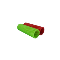 Système d'air frais HVAC DN90 50 mètres extrudé double ondulé qualité stérilisation PE tuyau d'air frais