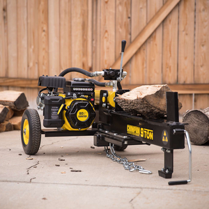 Vô địch 2024 Bán buôn máy điện 9ton thủy lực log Splitter Xăng gỗ log Splitter trên bán - Product Image 5