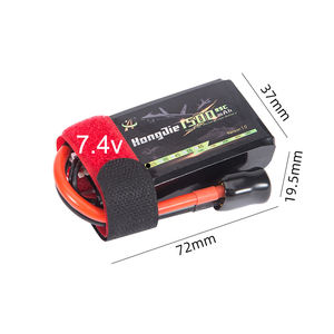 Factory drone cess 7.4V 1500mAh 2S 95C modello batterie al litio 853562 per giocattoli aerei per batteria lipo aereo rc - Product Image 1