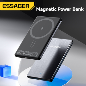 <span class=keywords><strong>ESSAGER</strong></span> Série AKD-YD52 5000mah Banque de puissance de charge rapide sans fil ultra-mince - Product Image 2