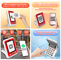 Terminal de Paiement Z30 avec Écran 2.4 Pouces, Générateur de Code QR Dynamique 4G/Wi-Fi/Bluetooth et Clavier NFC en Option