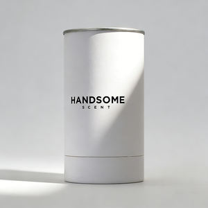 عبوات فاخرة ومخصصة من الورق المقوى الأسطواني لمستحضرات التجميل والعطور والزيوت العطرية للعلاج بالروائح، أنابيب ورقية بيضاء - Product Image 1