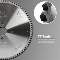Hukay 400mm 84T PCD Disco de corte de diamante para aglomerado, tablero de partículas, MDF, máquina de sierra para paneles de ordenador, disco de sierra al por mayor
