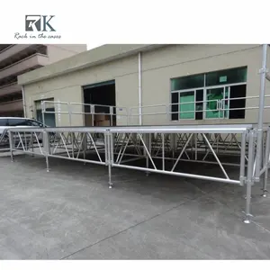Factory Price Easy to Install Adjustable Folding Mobile Dance Stage for Show India