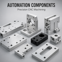 Pièces de fixation pour automatisation industrielle sur mesure, composants en acier inoxydable usinés avec précision par CNC, de Shenzhen