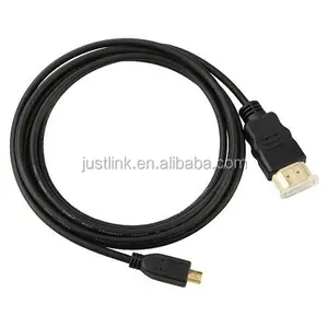 High speed 5FT 1,5 M V 1,4 Stecker auf Stecker HDMI auf Micro HDMI Kabel 1080p 1440p für HDTV PS3 XBOX 3D LCD