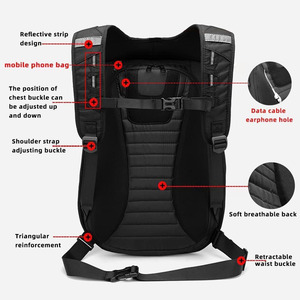 Free Sample Expandable Waterproof Leather Motorcycle Pizza Thermal Cooler Backpack 45L Food Insulated <b>Delivery</b> <b>Bag</b> for <b>Bikes</b> - Product Image 6
