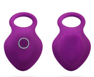 <span class=keywords><strong>Anillo</strong></span> de vibración de silicona para hombre con carga USB, juguete de masturbación masculina con bloqueo de 10 frecuencias, <span class=keywords><strong>anillo</strong></span> para pene - Product Image 1