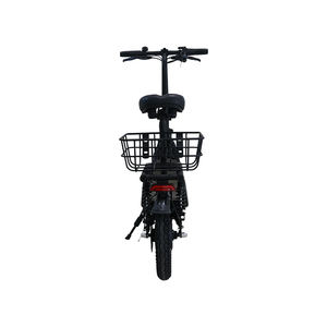 Vélo électrique <span class=keywords><strong>de</strong></span> <span class=keywords><strong>ville</strong></span> électronique pliable <span class=keywords><strong>de</strong></span> 12 pouces unisexe, trottinette pour adultes à deux roues avec moteur <span class=keywords><strong>de</strong></span> 350W, lumière LED, panier, siège, portée <span class=keywords><strong>de</strong></span> 20km - Product Image 5
