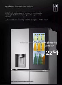 655L LGGプレミアム窓冷蔵庫フレンチドアクリア広々としたデザイン省エネインバーター大型サイドバイサイドストック - Product Image 6