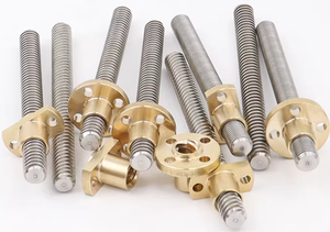 3D プリンターのネジ棒、ステンレス鋼の工作機械のネジ棒、固定具、リフティングトランスミッションフランジナット - Product Image 6