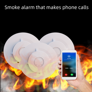 Ac102l/n không dây báo động khói, Lora/cat1, >80dB âm thanh, 5 + năm tuổi thọ pin, gb4715 chứng nhận - Product Image 4