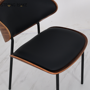 Mid Century Modern Hotel Asientos Suministros Interior bar <span class=keywords><strong>Mostrador</strong></span> Cafetería Café Mesas y sillas <span class=keywords><strong>de</strong></span> <span class=keywords><strong>madera</strong></span> Set para restaurante - Product Image 6