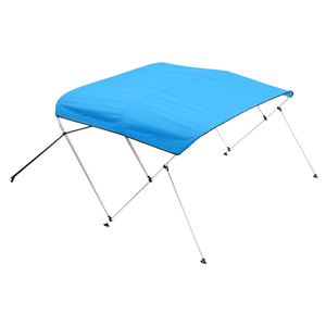Sz Sz-4hip Gris clair, Capote <span class=keywords><strong>Bimini</strong></span> pour <span class=keywords><strong>bateau</strong></span> à 4 arceaux, 96"L X 60"-90", Housse de remplacement de qualité supérieure pour auvent, Neuve - Product Image 1