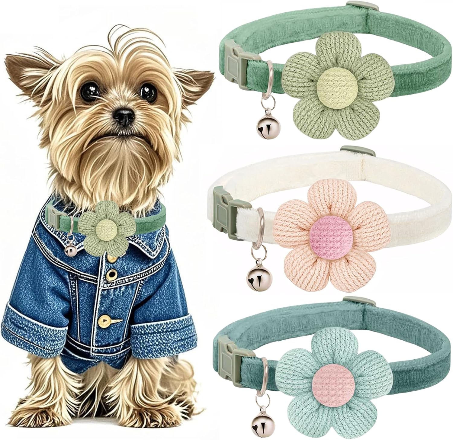 White + Green + Blue