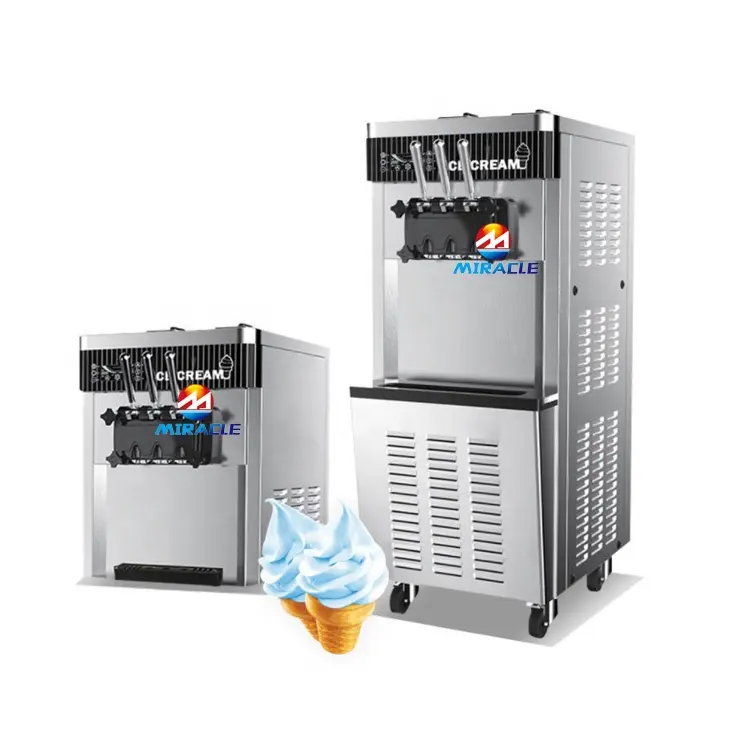 Chất lượng cao công suất lớn Ice Cream mềm Maker Máy mềm Icecream máy với chứng nhận CE