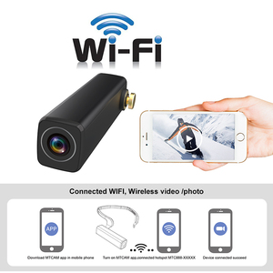 A33 1080P Đầu Gắn Thể Thao Không Dây Máy Ảnh 2500MAh Pin Lớn Công Suất Tầm Nhìn Ban Đêm Wifi Máy Ảnh Cho Cưỡi/Chạy - Product Image 6