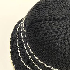 หมวกถักไหมพรมขนเมอริโนสำหรับผู้หญิงหมวกทรงจีบสไตล์ยุโรปอเมริกันสำหรับฤดูใบไม้ผลิและฤดูใบไม้ร่วงใหม่ - Product Image 4