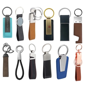 سلسلة مفاتيح مخصصة من الجلد الطبيعي من الجلد الصناعي سلسلة مفاتيح جلدية مخصصة - Product Image 6