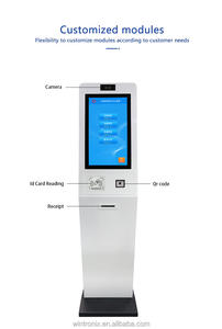 Numero di coda Touch Screen da 21.5 pollici e sistema di visualizzazione Token per le cliniche ospedaliere delle banche in attesa dei clienti al coperto - Product Image 5