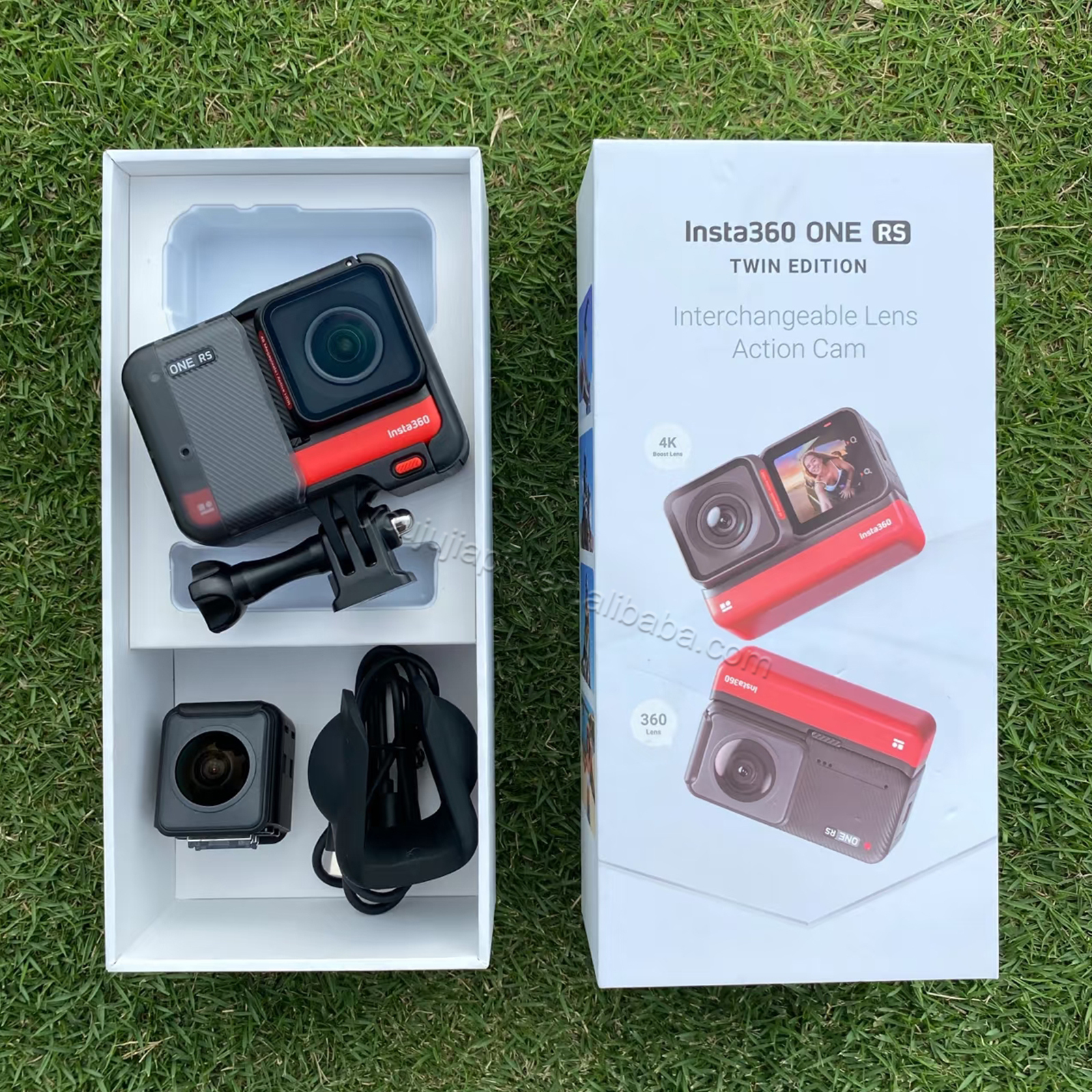 Insta360 ONE RS スポーツアクションカメラ Insta 360 4K 5.7K 48MP 
